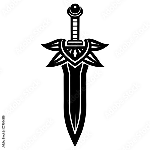 illustration of a sword