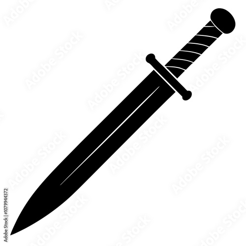 illustration of a sword