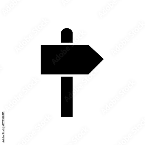 sign glyph icon