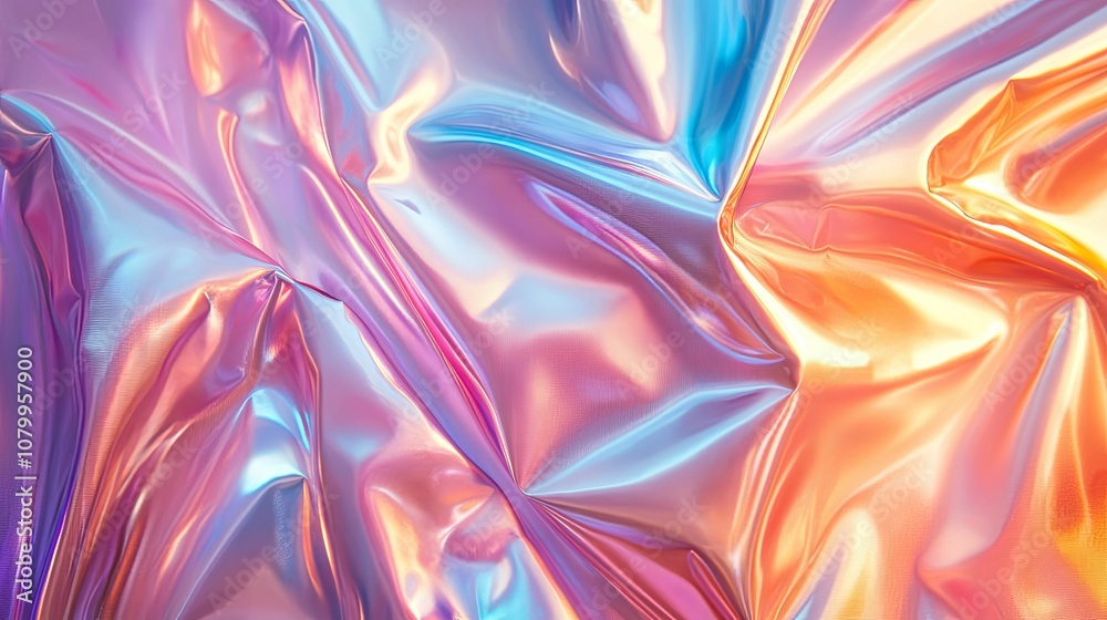 Abstract Iridescent Fabric Texture with Shimmering Colors Abstract Iridescent Fabric Texture with Shimmering Colors