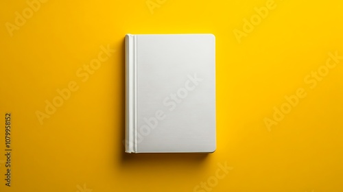 Blank Book Cover Mockup