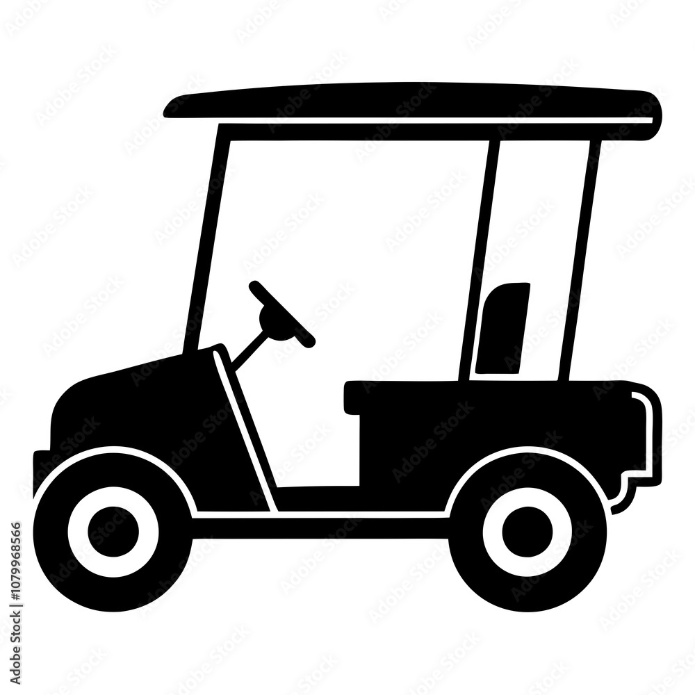 golf cart icon golf cart icon