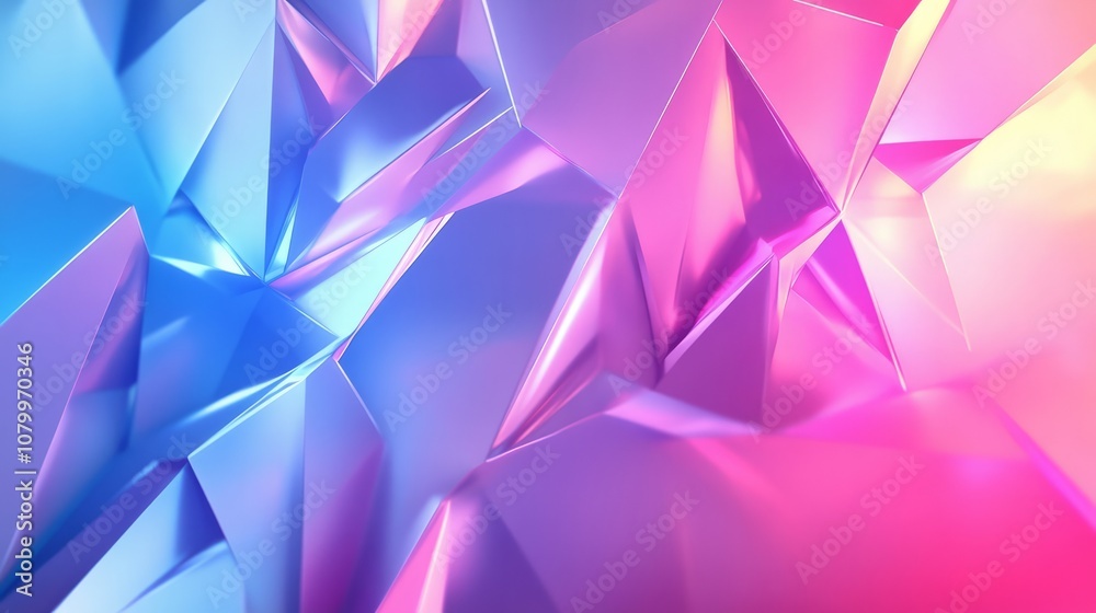 Colorful polygonal abstract background with sharp geometric shapes, vibrant and dynamic Colorful polygonal abstract background with sharp geometric shapes, vibrant and dynamic