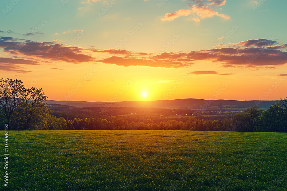 Sunset Over Quiet Mountains, Embracing Tranquility in Nature's Last Light Sunset Over Quiet Mountains, Embracing Tranquility in Nature's Last Light