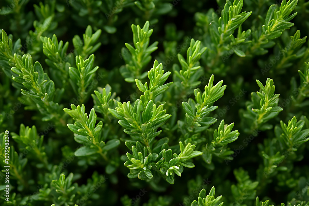 Photo Lush Green Hebe Foliage Close-Up Photo Lush Green Hebe Foliage Close-Up