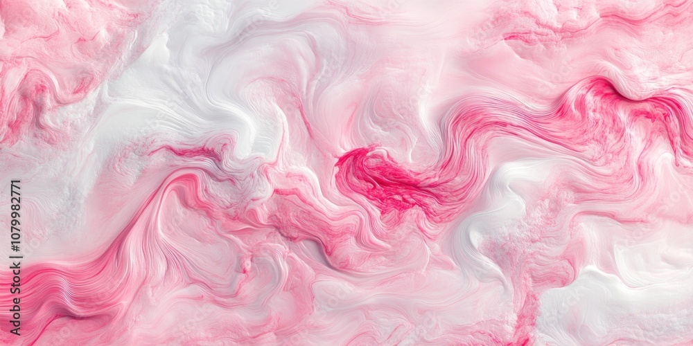 Abstract pink and white swirl background. Abstract pink and white swirl background.