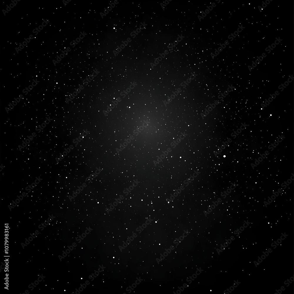 Fototapeta premium Abstract Background Night Sky Stars Illustration