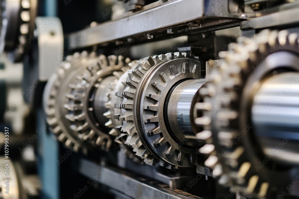 A close-up of mechanical gears and cogs interlocking in a complex machine, showcasing the precision and technical expertise required in engineering to create efficient and reliable mechanisms. A close-up of mechanical gears and cogs interlocking in a complex machine, showcasing the precision and technical expertise required in engineering to create efficient and reliable mechanisms.