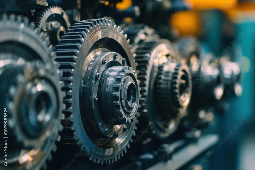A close-up of mechanical gears and cogs interlocking in a complex machine, showcasing the precision and technical expertise required in engineering to create efficient and reliable mechanisms. A close-up of mechanical gears and cogs interlocking in a complex machine, showcasing the precision and technical expertise required in engineering to create efficient and reliable mechanisms.