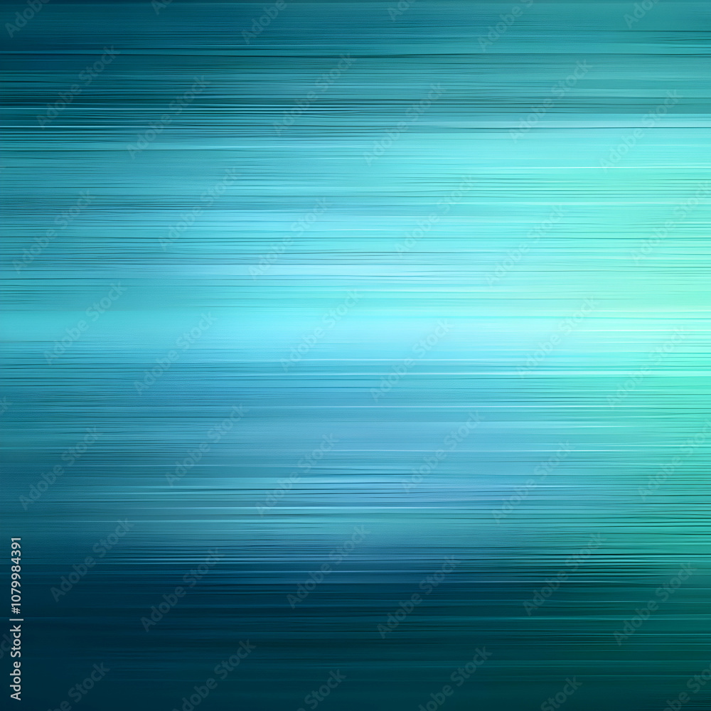 Abstract Background - Teal Blue Gradient Stripes