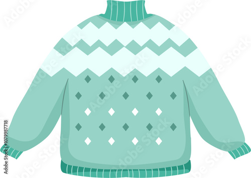 warm knitted sweater