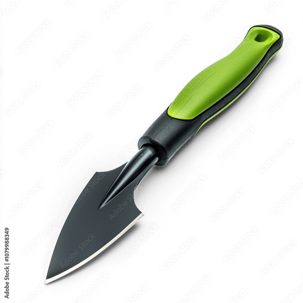 Handheld weeder with a sharp, pointed blade. isolated on transparent background Handheld weeder with a sharp, pointed blade. isolated on transparent background
