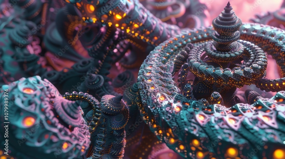 Fototapeta premium Abstract Fractal Art