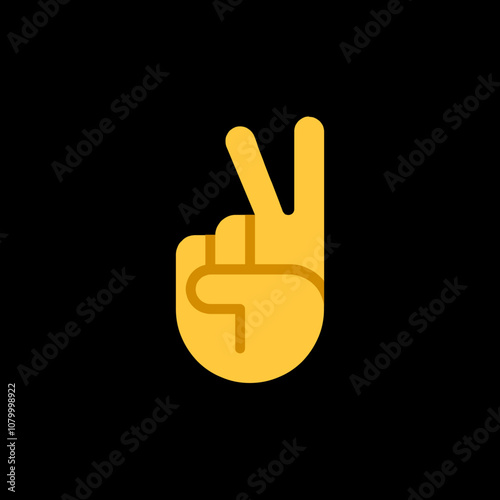 Victory Hand Emoji
