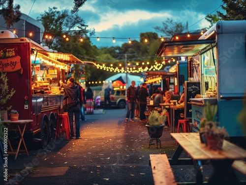 Food Truck Festival at Twilight