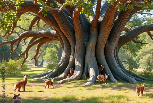 In regions abundant with buckeye trees creatures gather to celeb photo