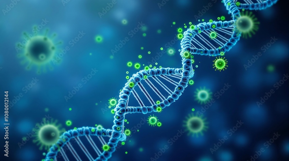 dna helix on black background dna helix on black background