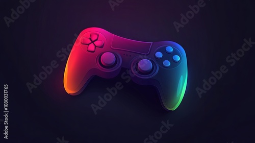 Minimalistic Gamepad Logo Design for Gaming and Esports Branding