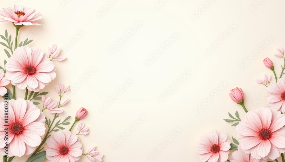 Fototapeta premium Fresh and vibrant floral arrangement