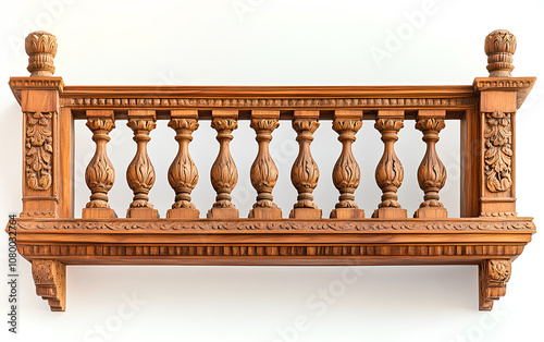 antique furniture isolated on white