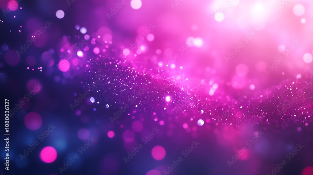 Fluid shimmering abstract background with neon highlights