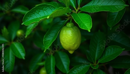 Wallpaper Mural  Freshly ripened lemon on a vibrant green tree Torontodigital.ca