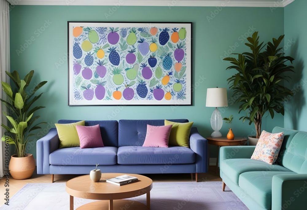 Fototapeta premium Living room Interior 