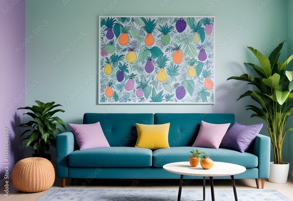 Fototapeta premium Living room Interior 