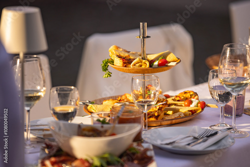 Kulinarische Vielfalt: Essen beim Diner en Blanc