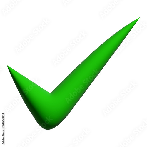 Inflate 3D illustration of variation green Check mark icon Free Download Inflate 3D illustration of variation green Check mark icon - GFXLoad