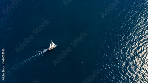 sailing boat in the sea