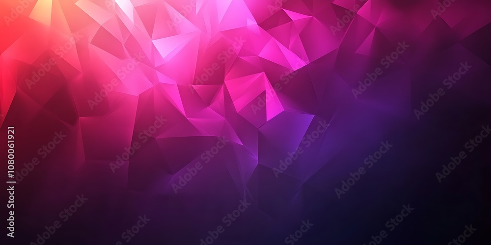 Fototapeta premium Abstract colorful polygonal background