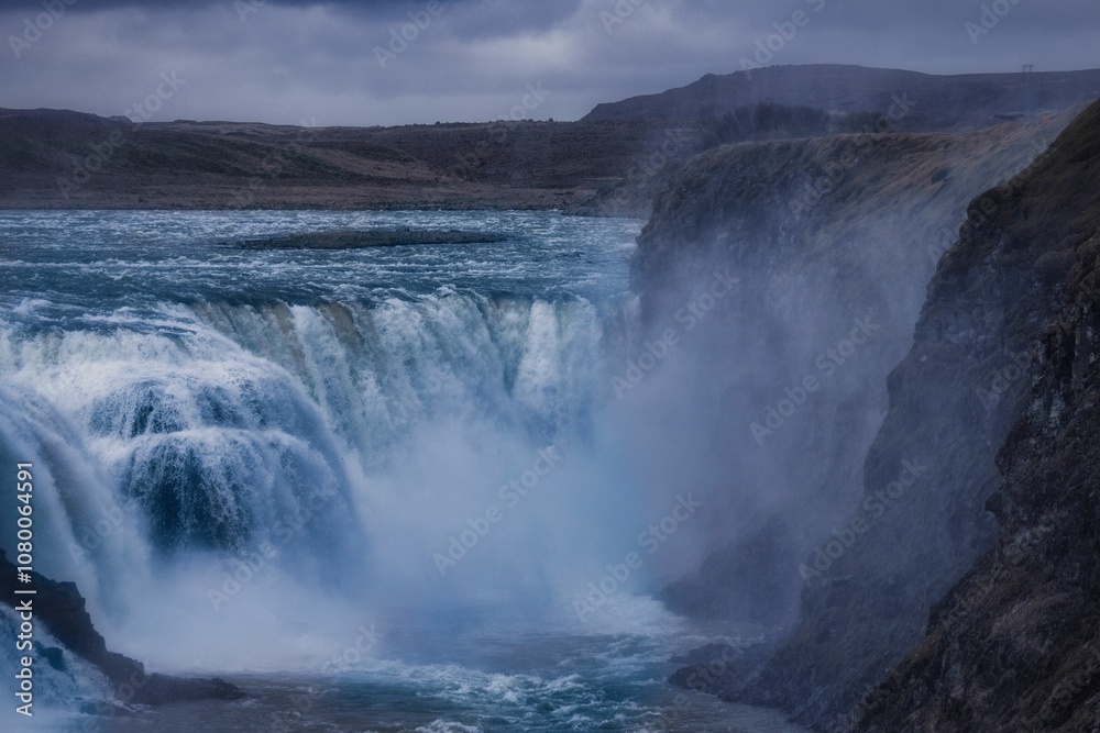 Majestic Icelandic Waterfall Majestic Icelandic Waterfall