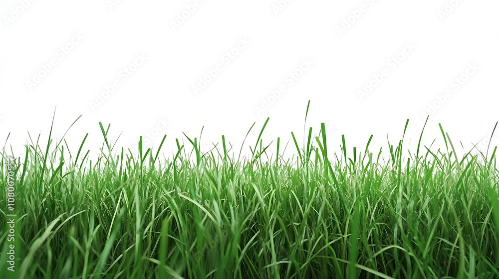 Green grass isolated on white background Green grass isolated on white background