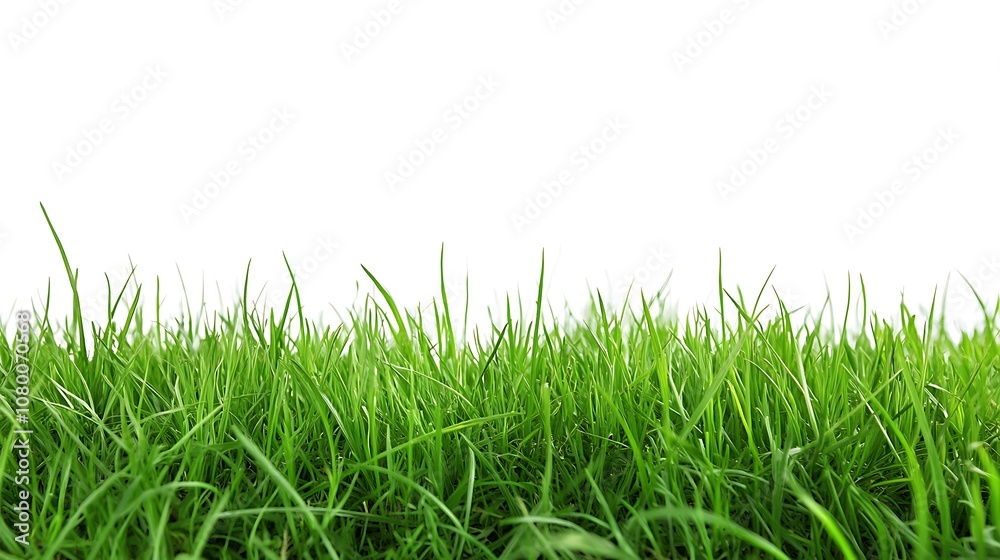 Green grass isolated on white background Green grass isolated on white background