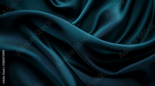 Dark teal background with a smooth, deep tone