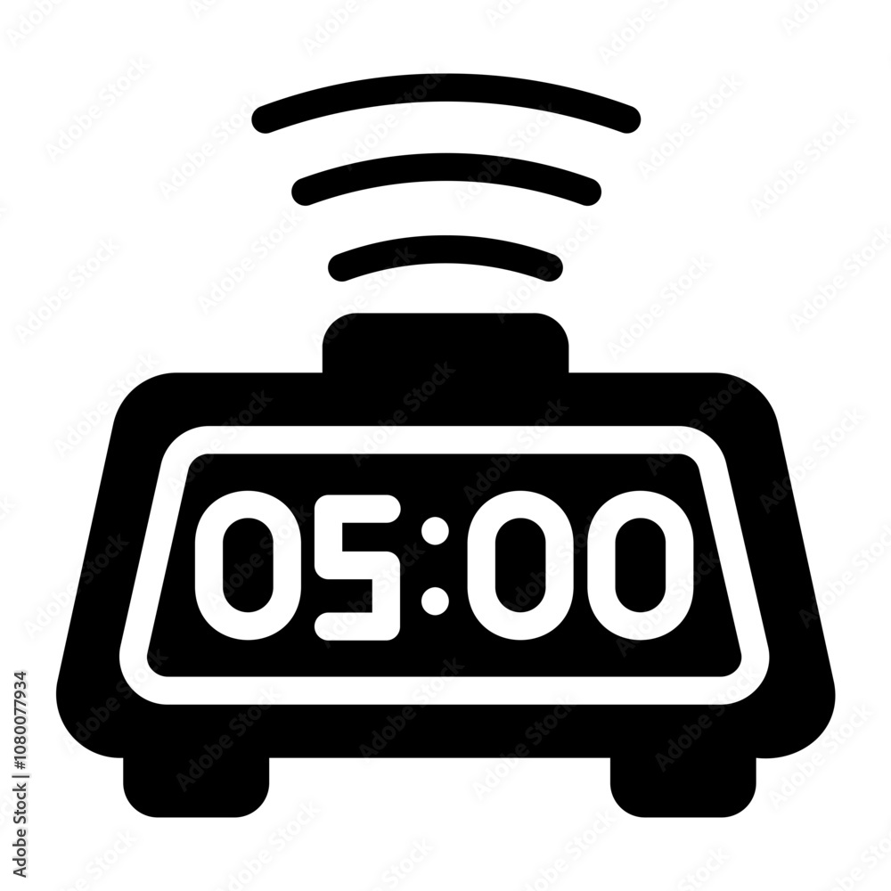 Obraz premium digital clock