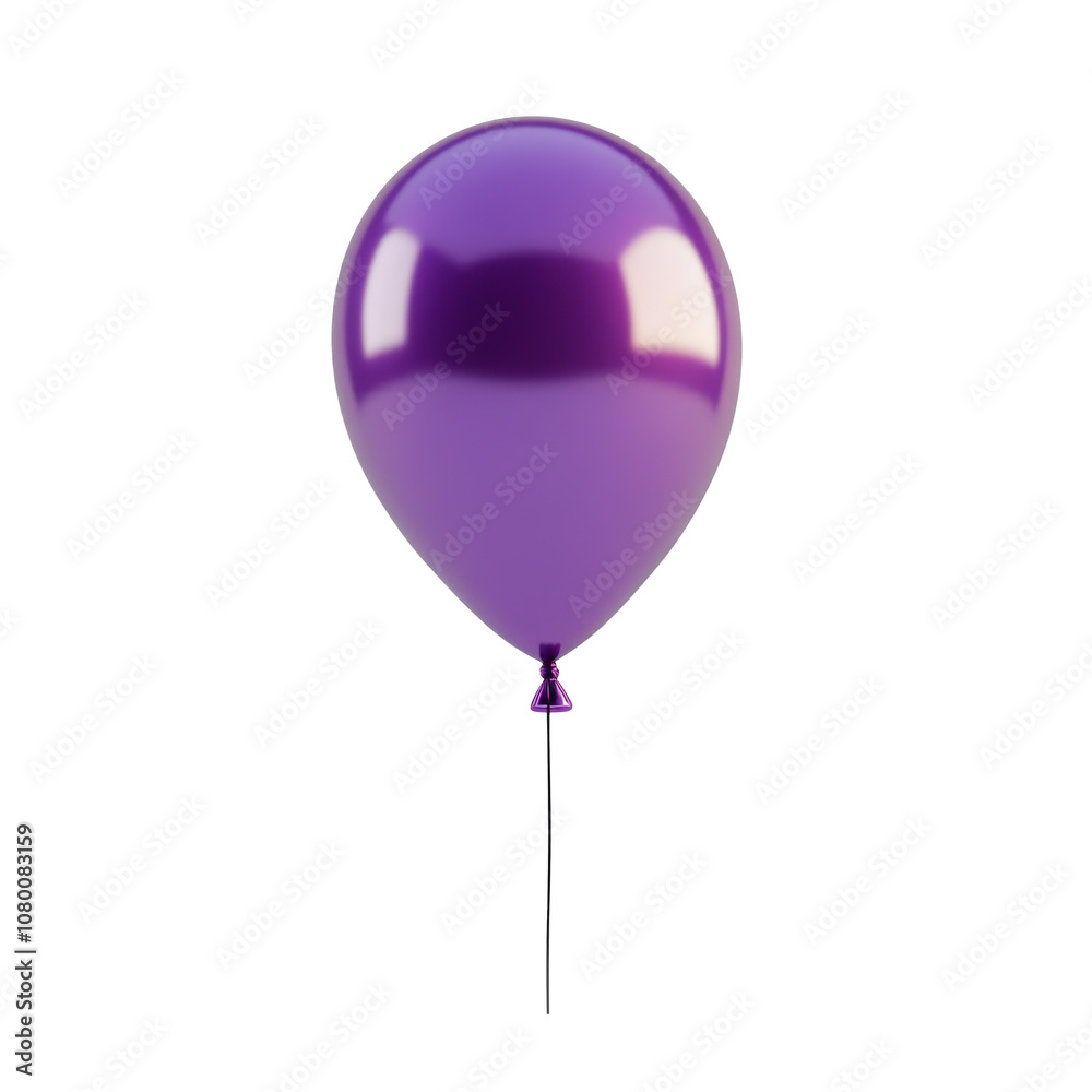 gold helium balloon. Birthday balloon flying for party and celebrations. Isolated on white background. Generative AI gold helium balloon. Birthday balloon flying for party and celebrations. Isolated on white background. Generative AI