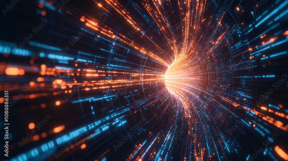 A chaotic yet beautiful depiction of data flow in a sci-fi setting, with bright neon rays and explosive bursts of color, on a black background A chaotic yet beautiful depiction of data flow in a sci-fi setting, with bright neon rays and explosive bursts of color, on a black background