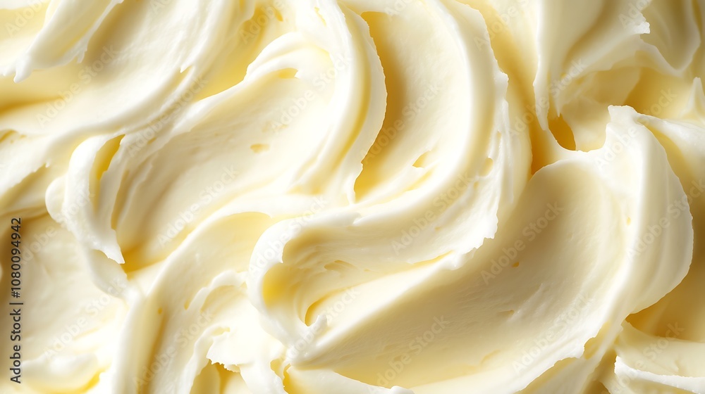 Background of light soft cream with a smooth texture Background of light soft cream with a smooth texture