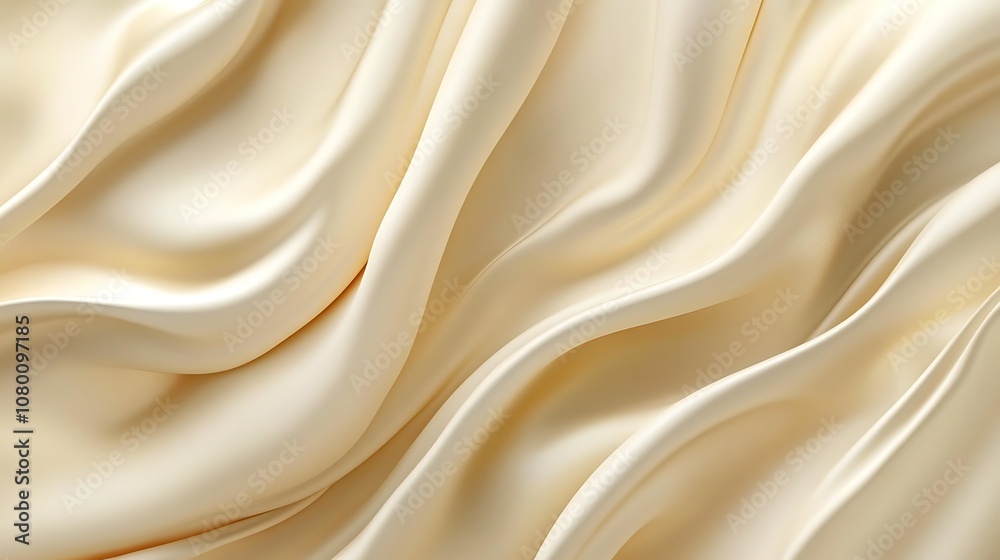 Background of light soft cream with a smooth texture Background of light soft cream with a smooth texture