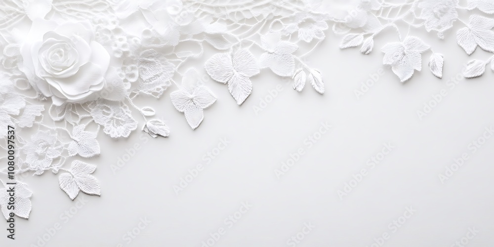 Elegant white background with a subtle lace pattern, perfect for weddings. Elegant white background with a subtle lace pattern, perfect for weddings.