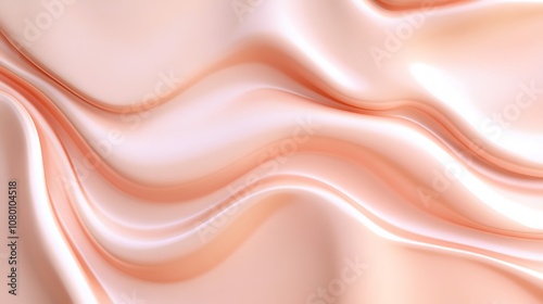 Background of soft pastel peach with a polished finish