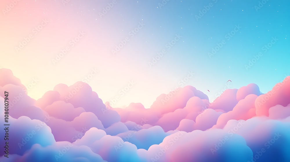 Background of light gradient blue with subtle cloud effect Background of light gradient blue with subtle cloud effect