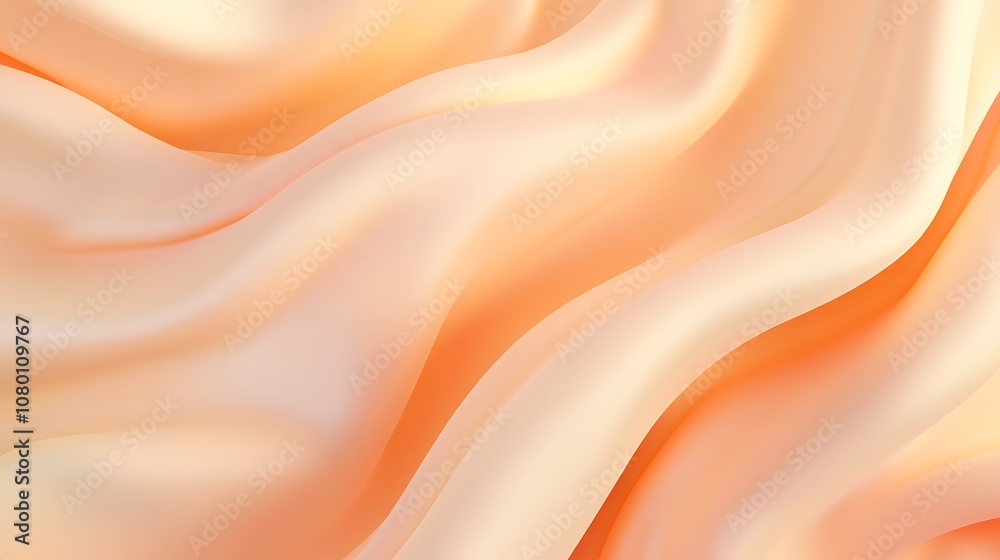 Background of soft peach with a velvety smooth texture