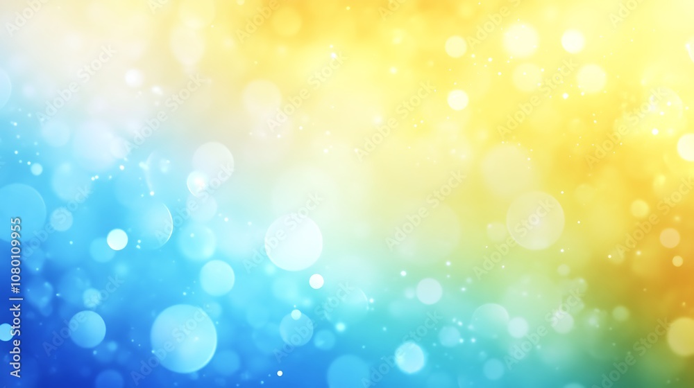 Bright yellow and blue gradient for fresh, lively background use Bright yellow and blue gradient for fresh, lively background use
