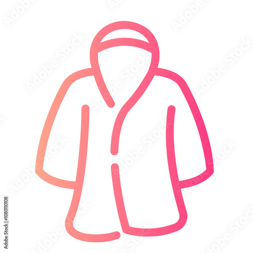 robe Line Gradient Icon