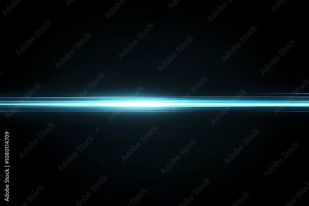 Bright glowing light streaks on dark Bright glowing light streaks on dark