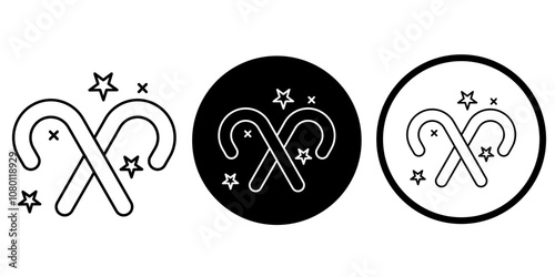 Christmas vectors icon set