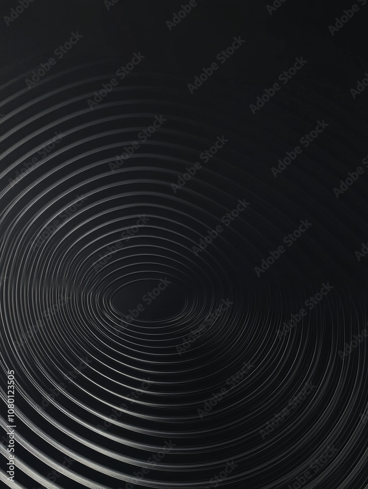 Minimal Serene Modern Background Image for Mobile App, Simple Layered Circles, Dark Tones Minimal Serene Modern Background Image for Mobile App, Simple Layered Circles, Dark Tones
